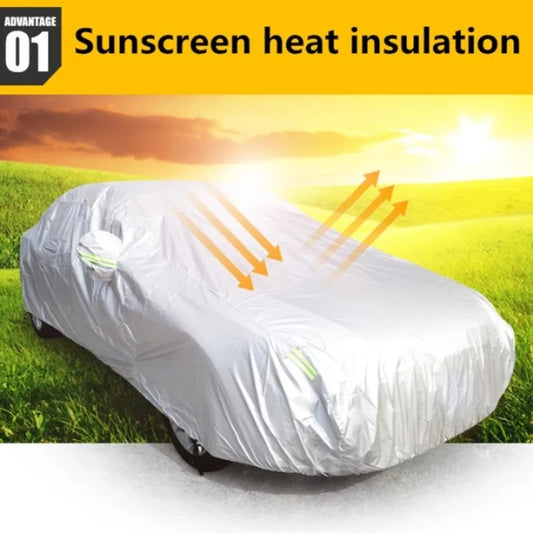 Outdoor Car Cover – Full Snow, Sun & Dust Protection