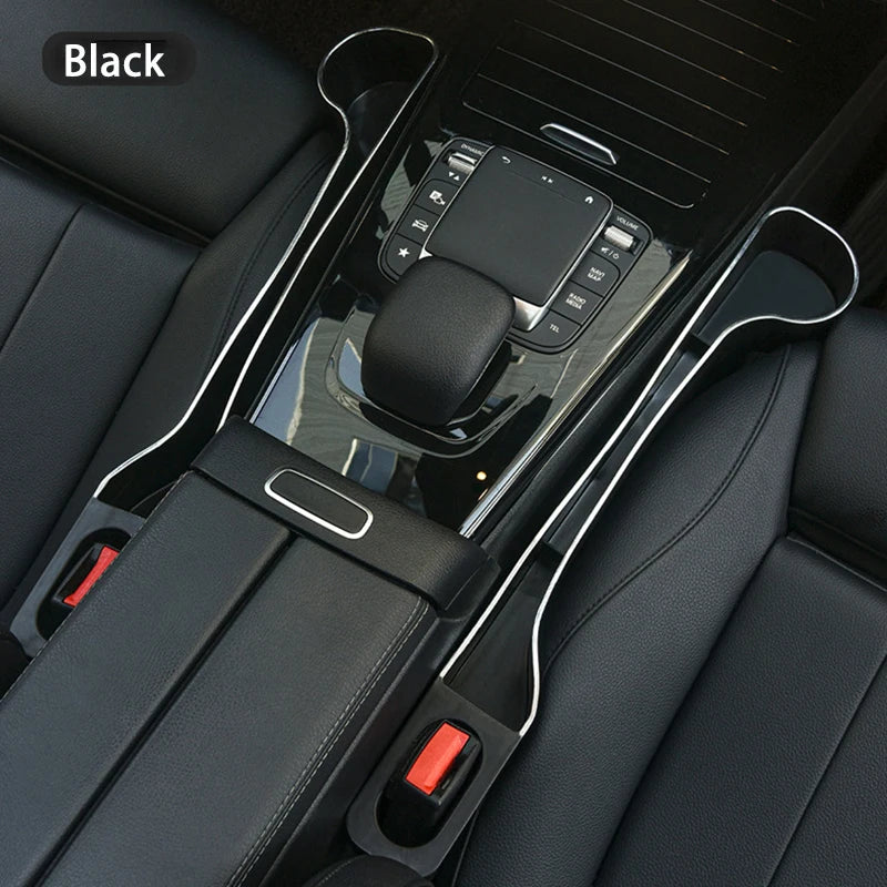 Car Seat Gap Filler Organizer - 2 Pack with Cup & Phone Holder