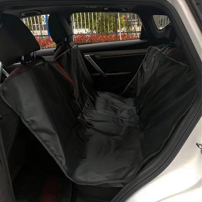 Durable Oxford Cloth Dog Car Seat Cover for Back Seat – Scratchproof Hammock Protector