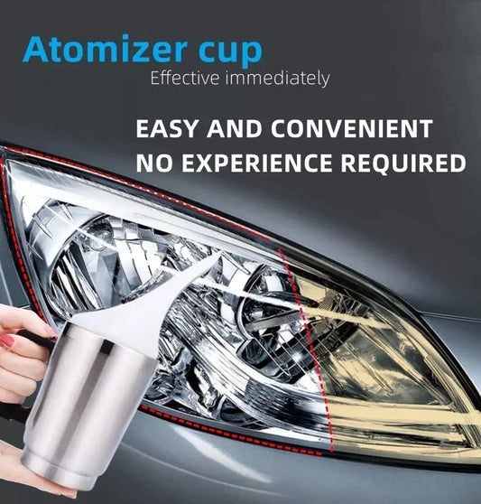 Car Headlight Repair Polish Kit – Restoration & Anti-Scratch Detailing