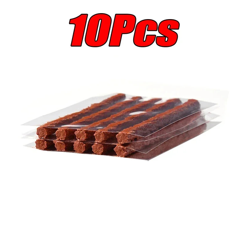 5-50Pc Car Tire Repair Kit – Tubeless Puncture Plug & Motorcycle/Truck Tools