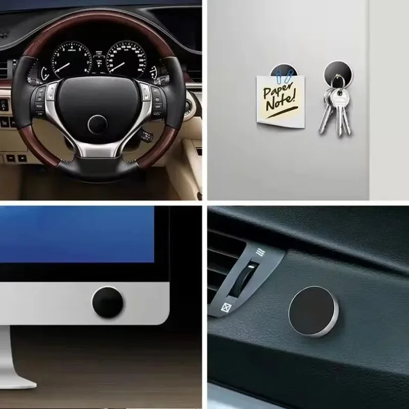 Universal Magnetic Car Phone Holder – Dashboard Mount for iPhone, Samsung & Xiaomi