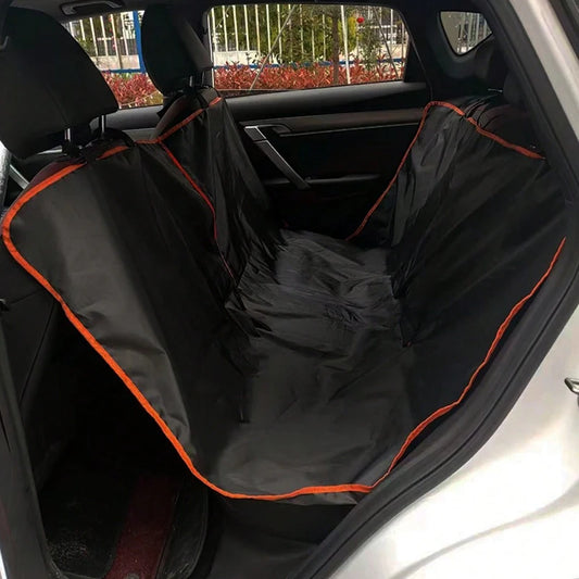 Durable Oxford Cloth Dog Car Seat Cover for Back Seat – Scratchproof Hammock Protector