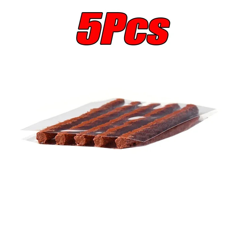 5-50Pc Car Tire Repair Kit – Tubeless Puncture Plug & Motorcycle/Truck Tools