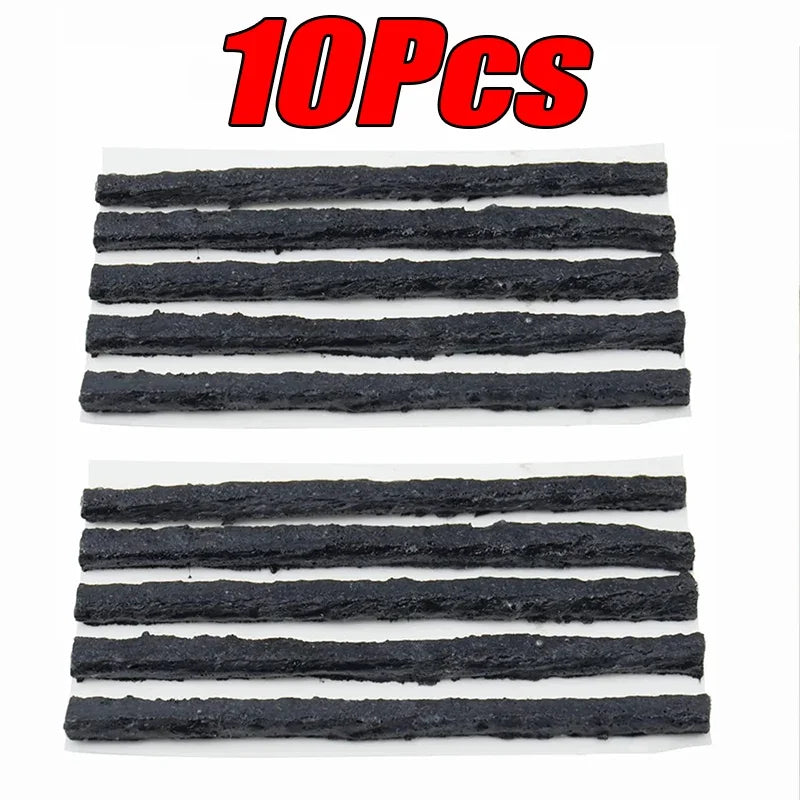 5-50Pc Car Tire Repair Kit – Tubeless Puncture Plug & Motorcycle/Truck Tools