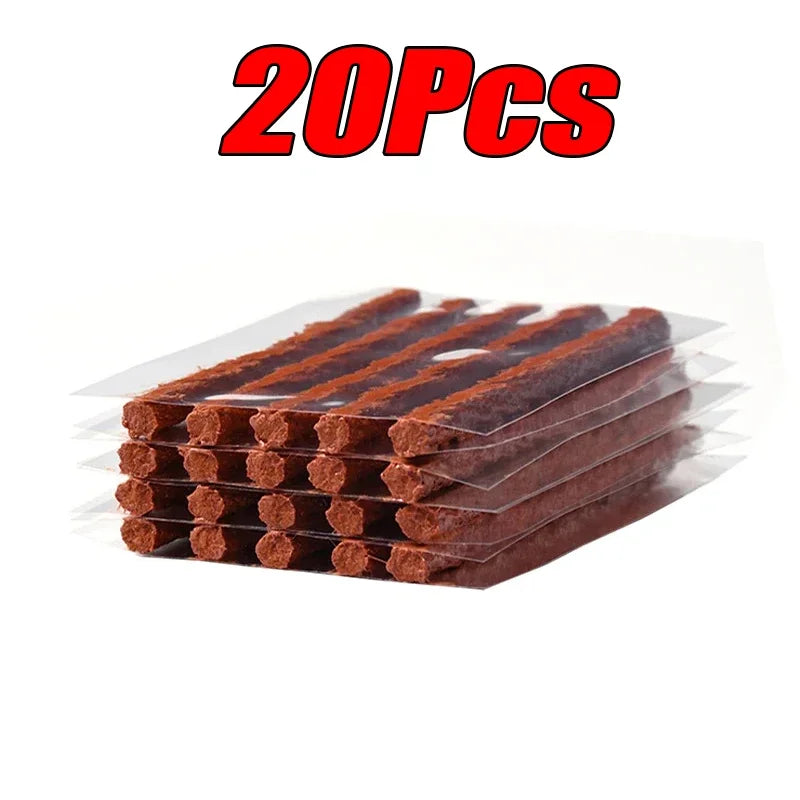5-50Pc Car Tire Repair Kit – Tubeless Puncture Plug & Motorcycle/Truck Tools