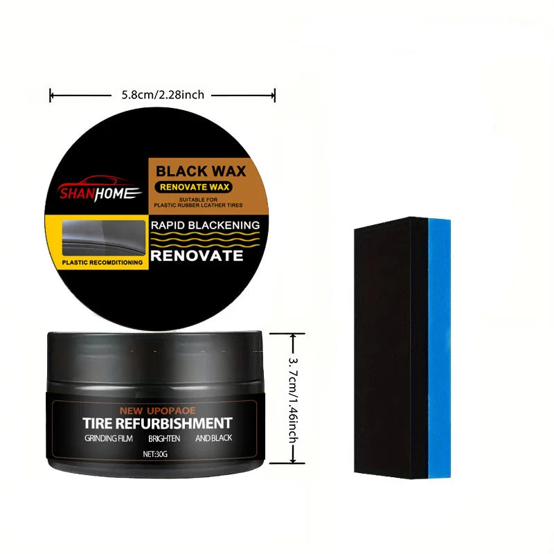 Automotive Plastic Refurbisher – Interior Polishing & Scratch Repair Wax